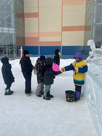 Ледовый городок «Пластилиновая ворона» 