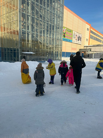 Ледовый городок «Пластилиновая ворона» 