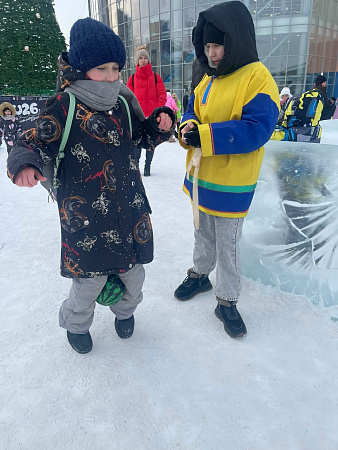 Ледовый городок «Пластилиновая ворона» 